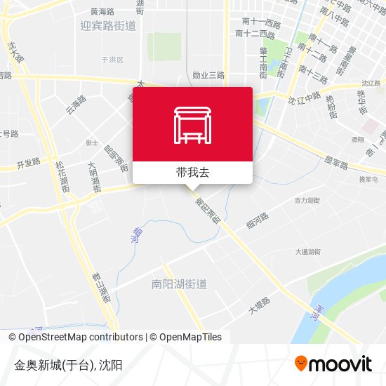 金奥新城(于台)地图