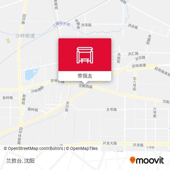 兰胜台地图
