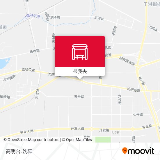 高明台地图