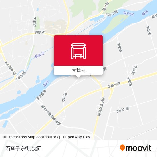 石庙子东街地图