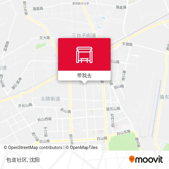 包道社区地图