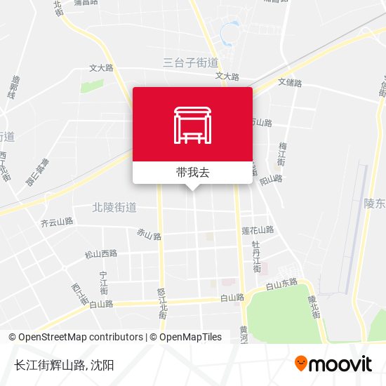 长江街辉山路地图