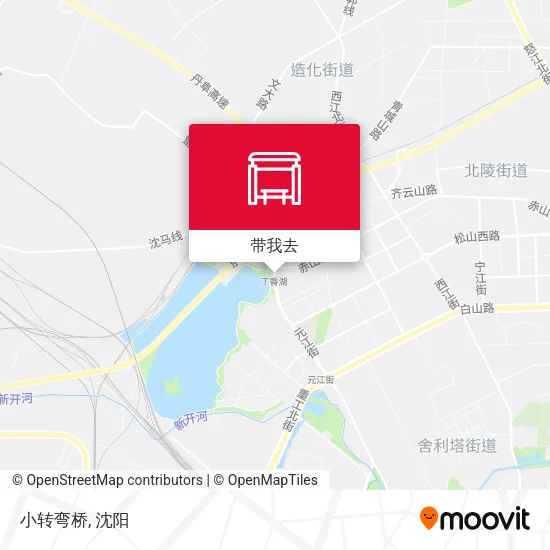 小转弯桥地图