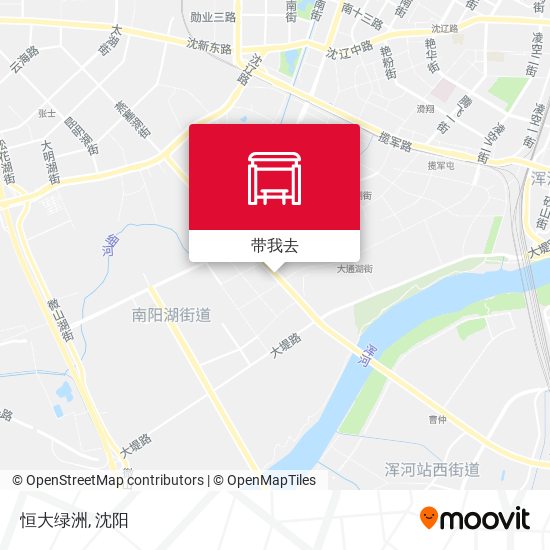 恒大绿洲地图