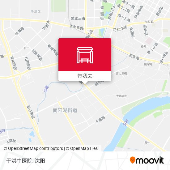 于洪中医院地图