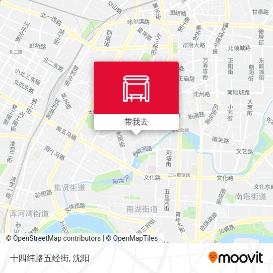 十四纬路五经街地图