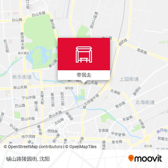 锡山路陵园街地图