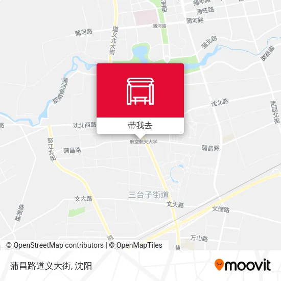 蒲昌路道义大街地图