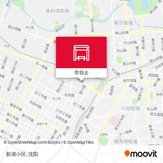 新湖小区地图