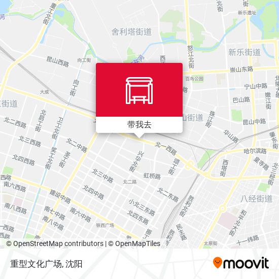 重型文化广场地图