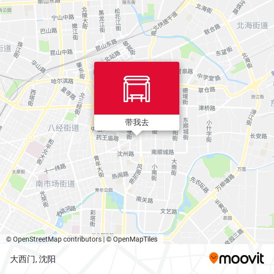 大西门地图