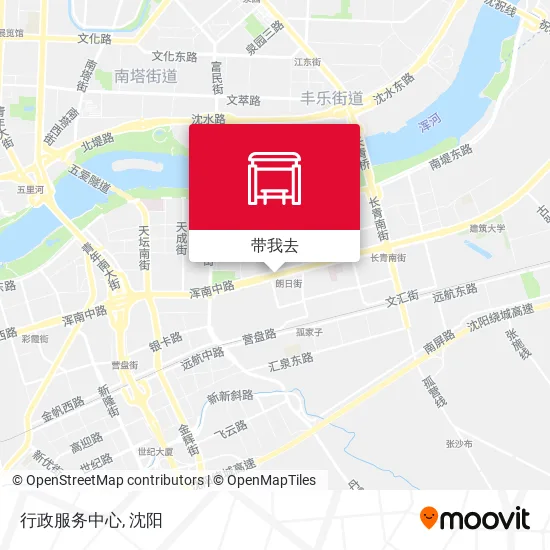 行政服务中心地图