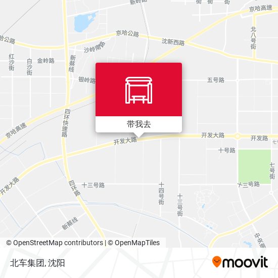 北车集团地图