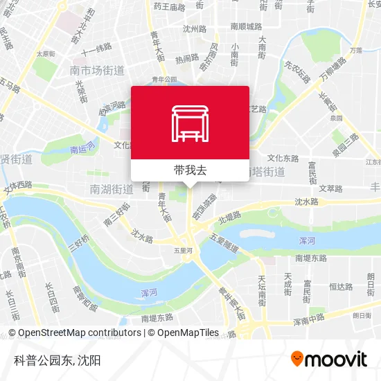 科普公园东地图