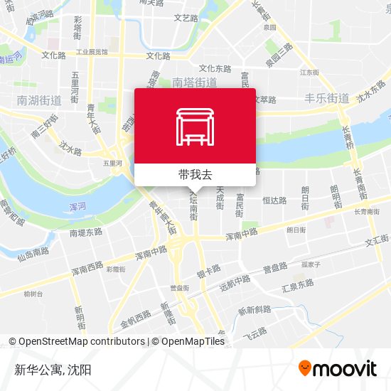 新华公寓地图