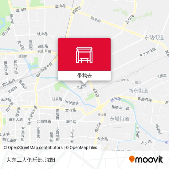 大东工人俱乐部地图