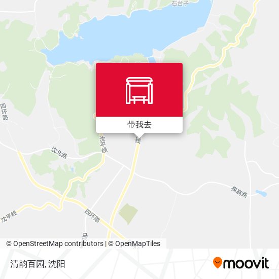 清韵百园地图