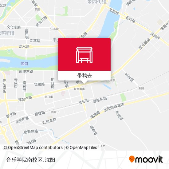 音乐学院南校区地图