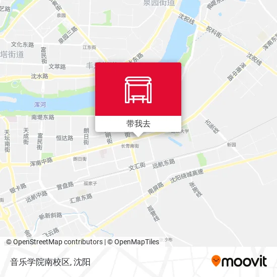 音乐学院南校区地图
