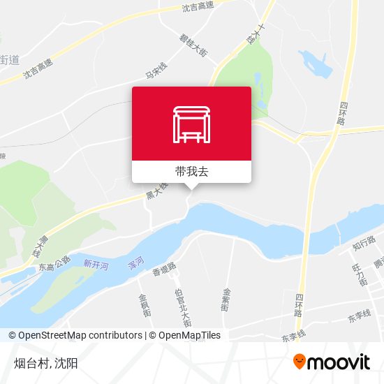 烟台村地图