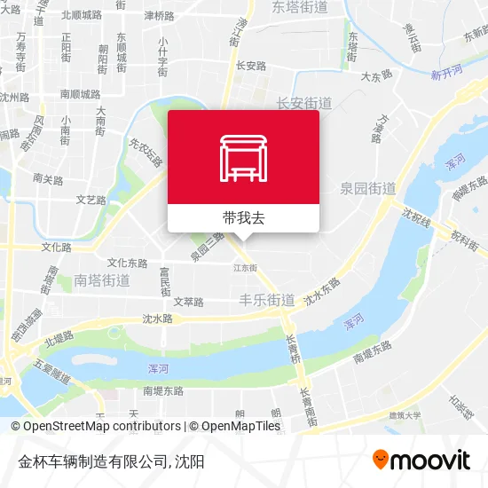 金杯车辆制造有限公司地图