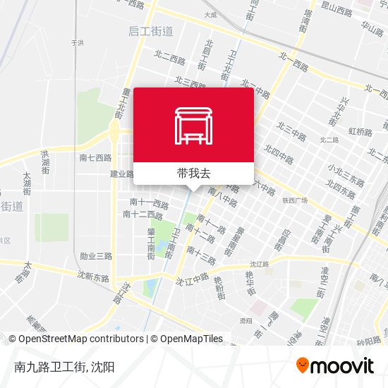 南九路卫工街地图