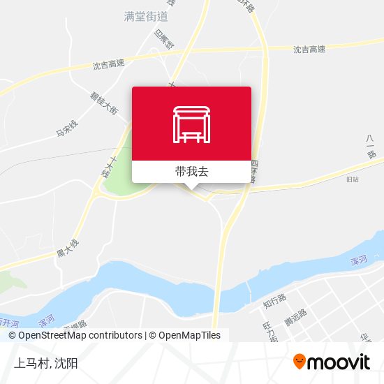 上马村地图