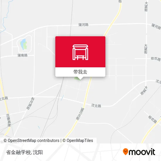 省金融学校地图