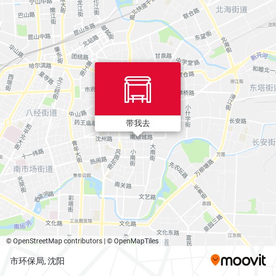 市环保局地图