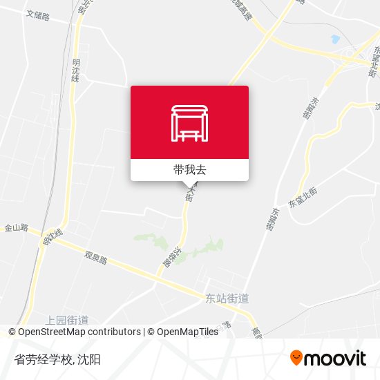 省劳经学校地图
