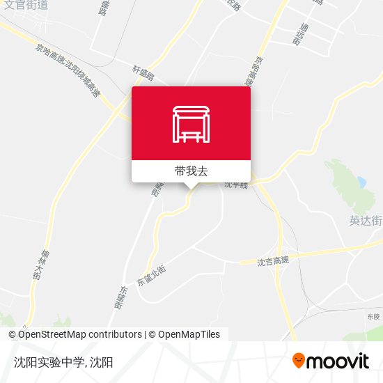 沈阳实验中学地图