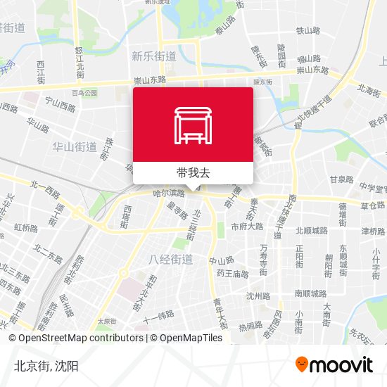 北京街地图