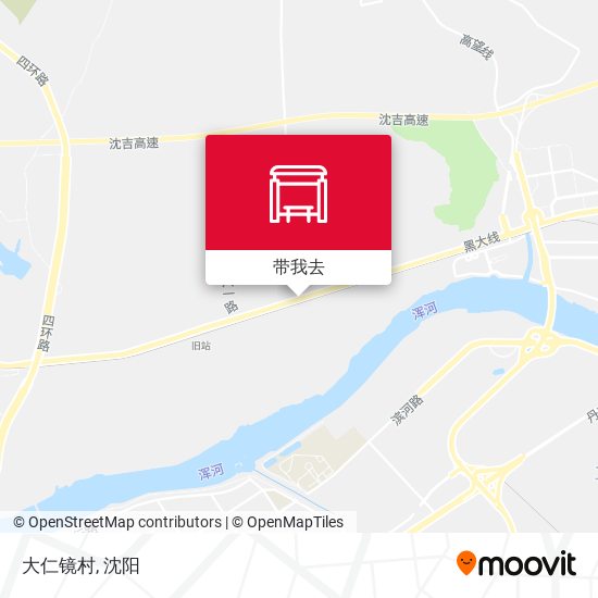 大仁镜村地图