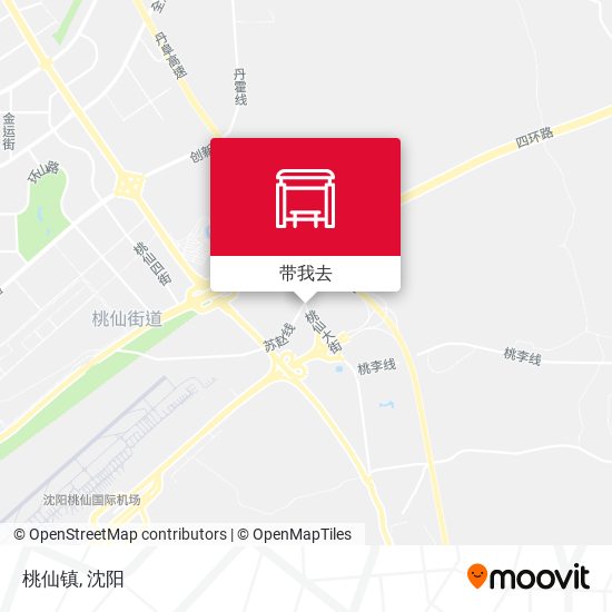 桃仙镇地图