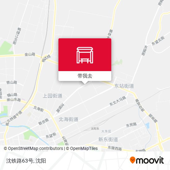 沈铁路63号地图