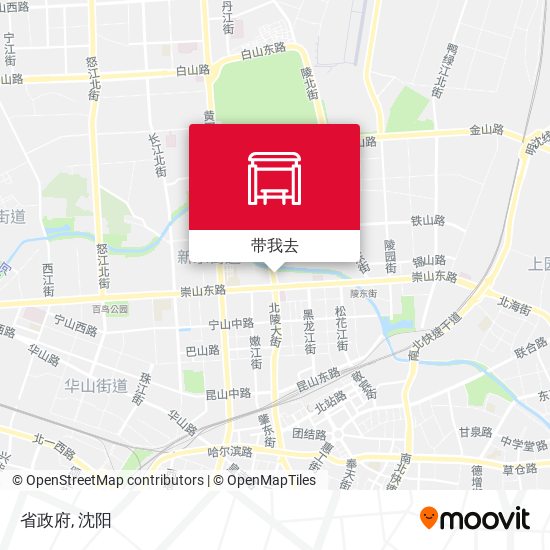 省政府地图