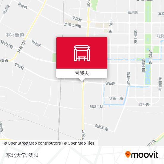 东北大学地图