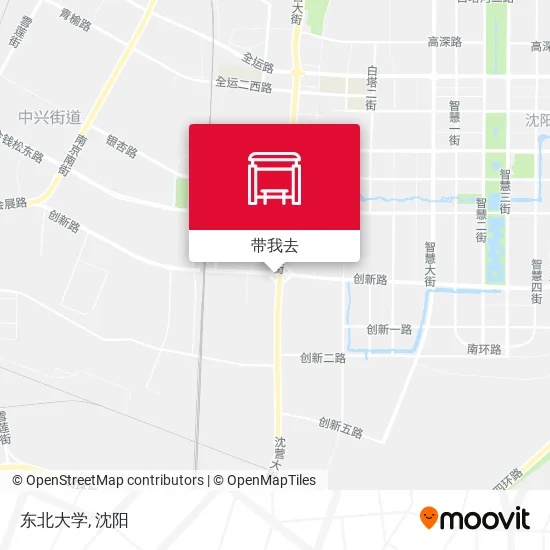 东北大学地图