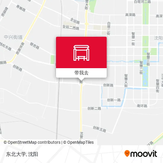 东北大学地图