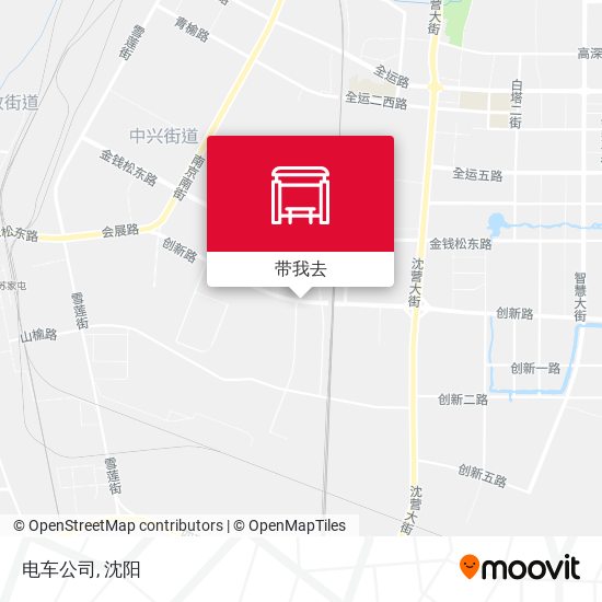 电车公司地图