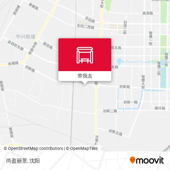 尚盈丽景地图