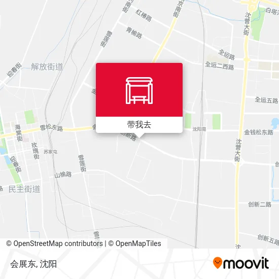 会展东地图