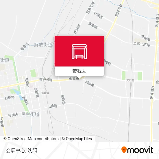 会展中心地图