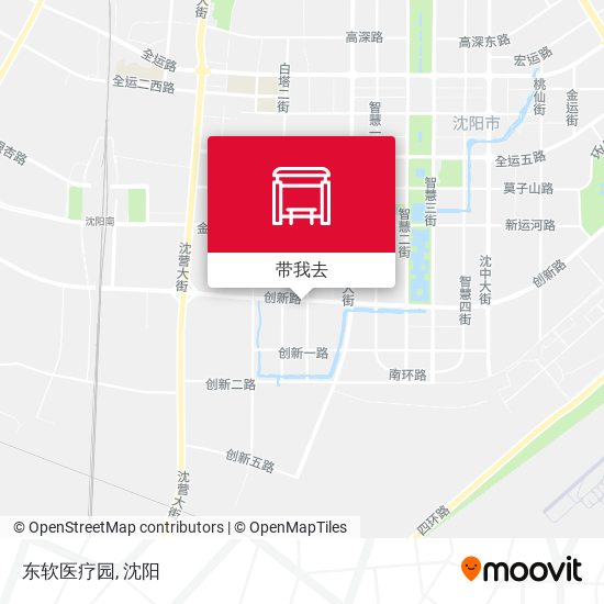 东软医疗园地图