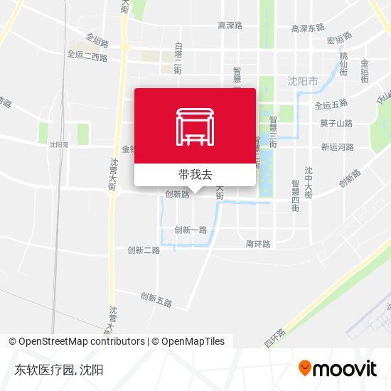 东软医疗园地图