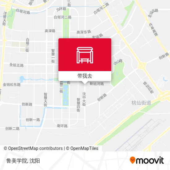 鲁美学院地图