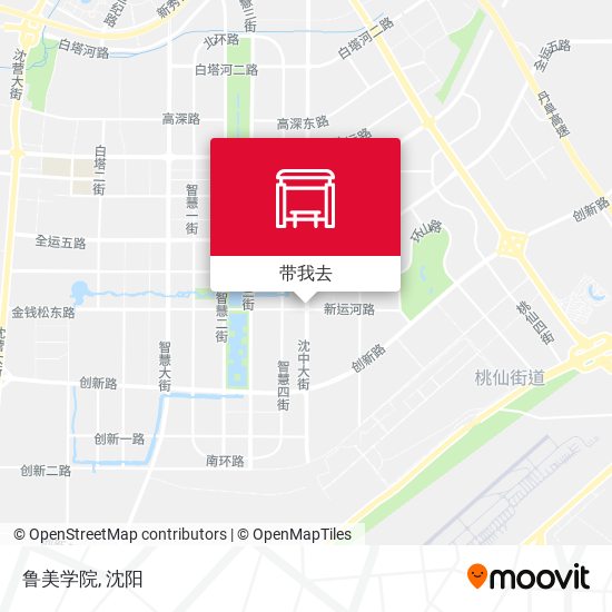 鲁美学院地图