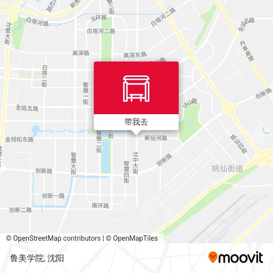 鲁美学院地图