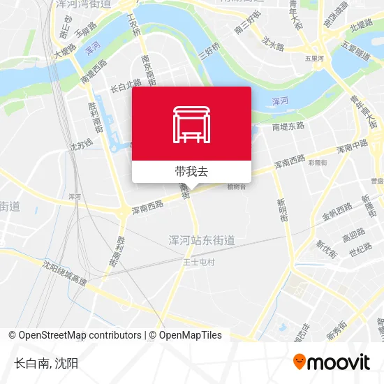 长白南地图