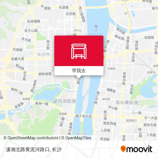 潇湘北路黄泥河路口地图